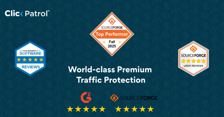 ClickPatrol Wins the Fall 2025 Top Performer Award in Click Fraud Prevention from SourceForge